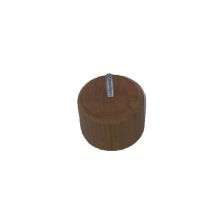 Rounded wooden foot for contemporary sofa