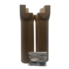 Pieds de lit bois Caribou - Fixation verticale