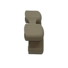 T408-2 fixing for slats of 38 x 8 mm