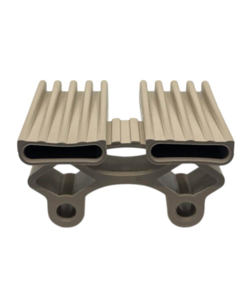 TRCP-RR-NC plastic tip for slats 38 x 8 mm