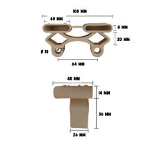 TERON TIPS TRCP-R - 38 x 8 mm