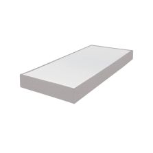 SL15 upholstered bed frame with elegant finish and high-end fabric