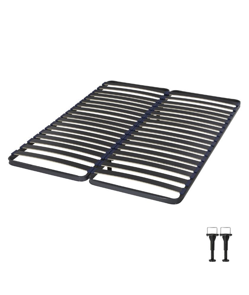 Sommier métallique C39, 140x190 cm avec cadre en acier renforcé
