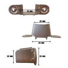 Bed Clear 2 Patetto Bed 2 Paws Robust Metal for Bedroom