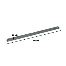 Metal fastener folding bed
