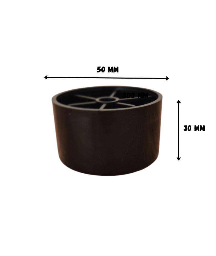 Plastic foot for sofa to screw easily