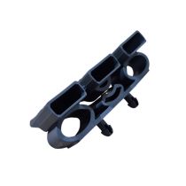 Embout suspendu Tri-Evolution gris pour tri-lattes 25 x 8 mm