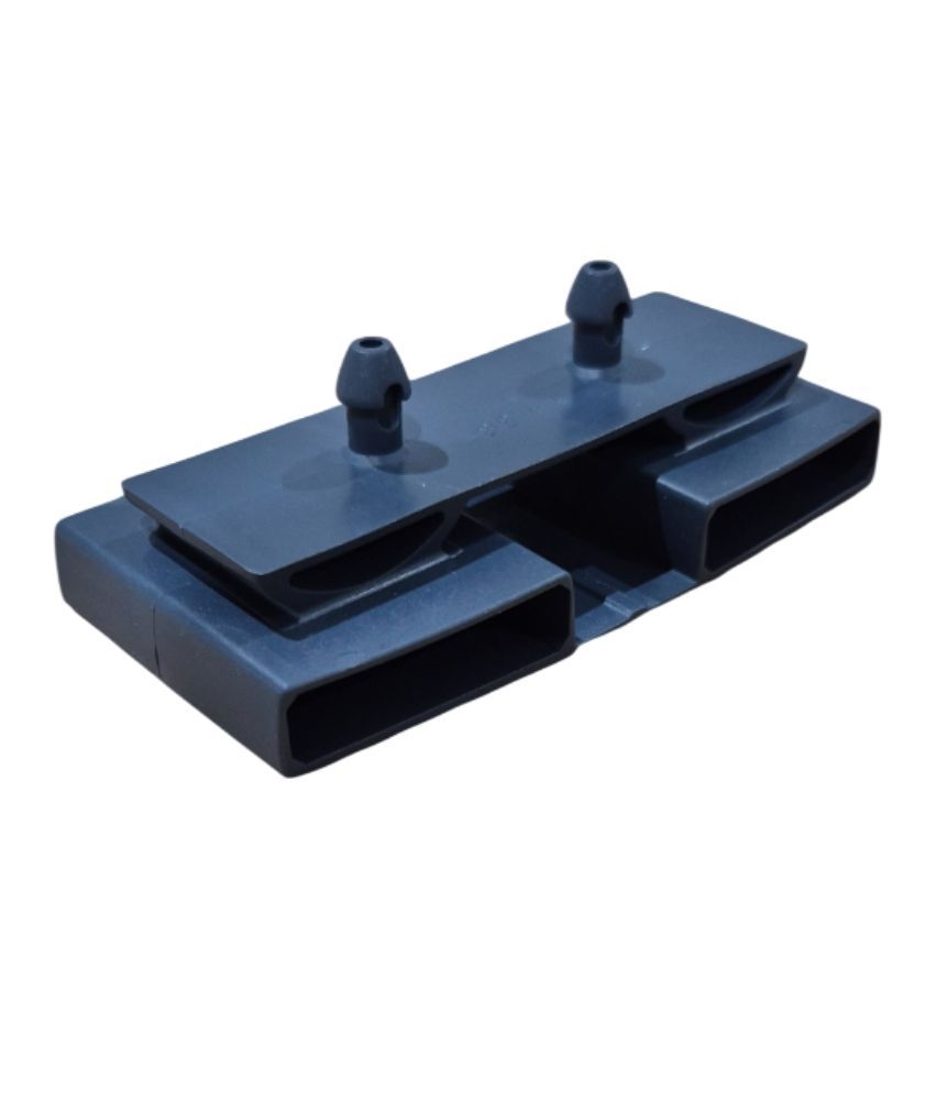 Embout centrale Delta gris pour bi-lattes 38 x 8 mm