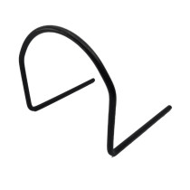 Black metal side mattress stop for TPR EBAC bed