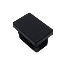 Rectangular plastic cap