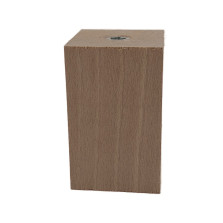 Masse d'angle en bois rectangulaire