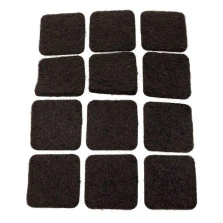 12 Square Felt Skates to Paste