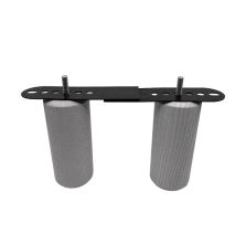 Fastener for two beds by the bed feet