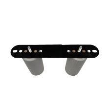 Link two bed frame with bed feet