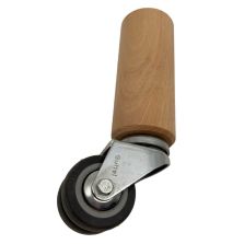 Bed Foot with Rubber Wheel