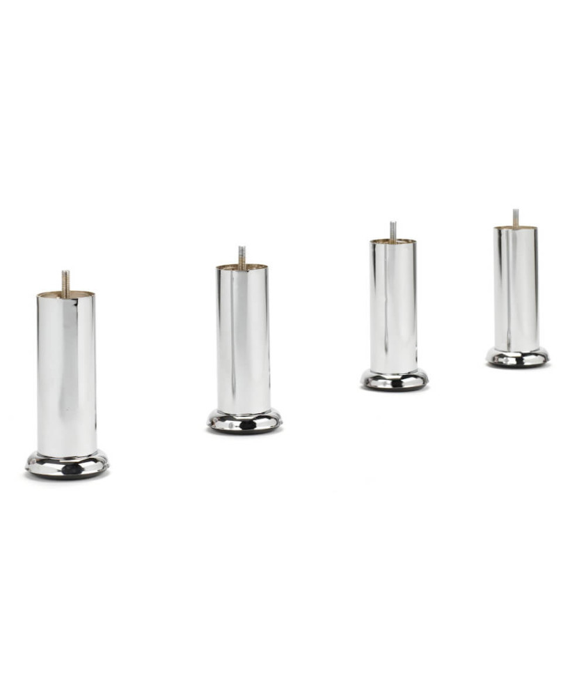 Metal bed feet