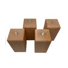 Wooden bed feet 