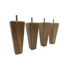 Conical lupine wood feet