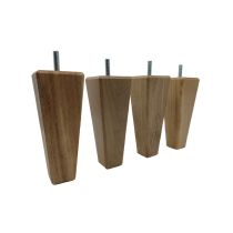 Conical lupine wood feet