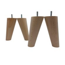 Vintage wood feet