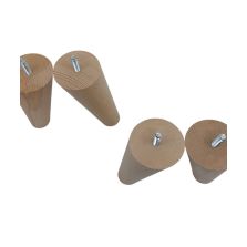 Wooden feet for hottie ups