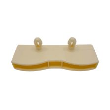 Embout beige pour bi-lattes 38 x 8 mm