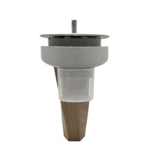 Bed anti-pin foot