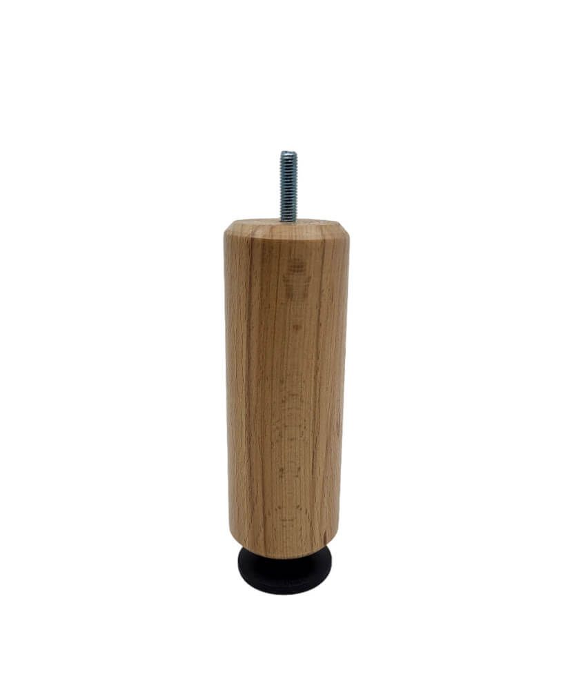 Adjustable central wood support bed