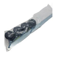 Roulette kit for folding bed