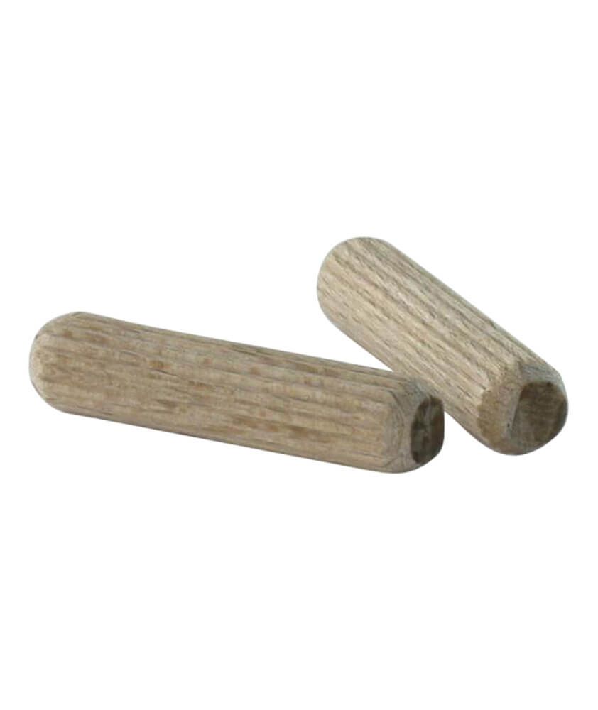 Striated wooden trunnion