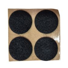 Round Felt Skates in Paste - Lot of 4
