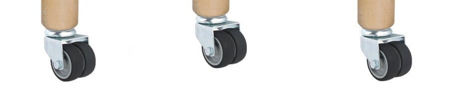 Bed feet with wheels | Lattes Express